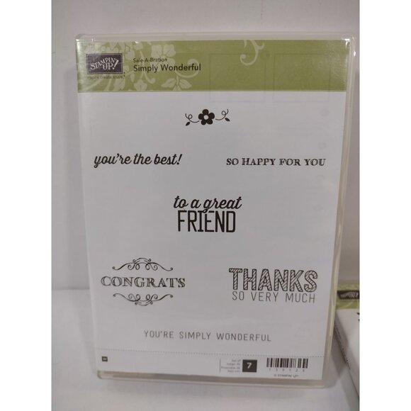 Scrapbooking Stamp Set Botanicals For You Simply Wonderful Solos H Stampin Up - Picture 2 of 16